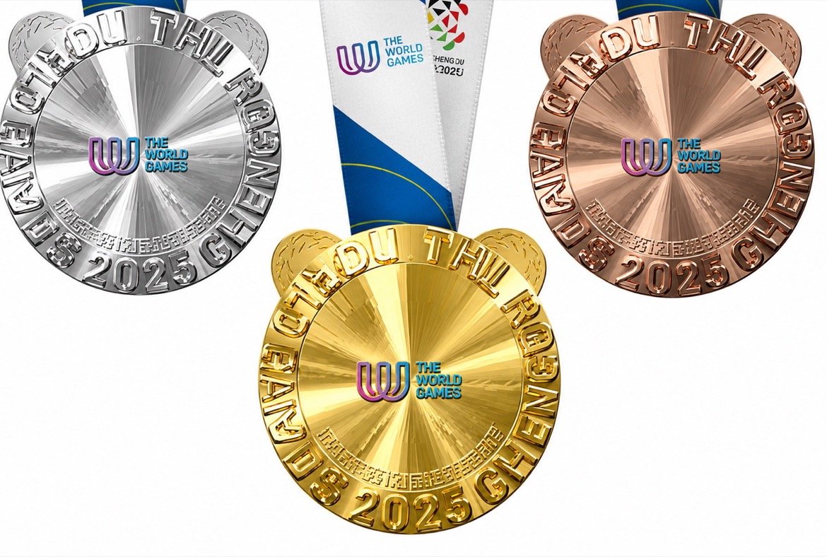 Medallas de oro, plata y bronce de The World Games